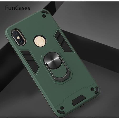Car Ring Phone Shell For Xiaomi capa Redmi S2 Animal Hard PC Protector sFor Cool Xiaomi Redmi capa Y2 K20 Pro Y3 Aksesuar
