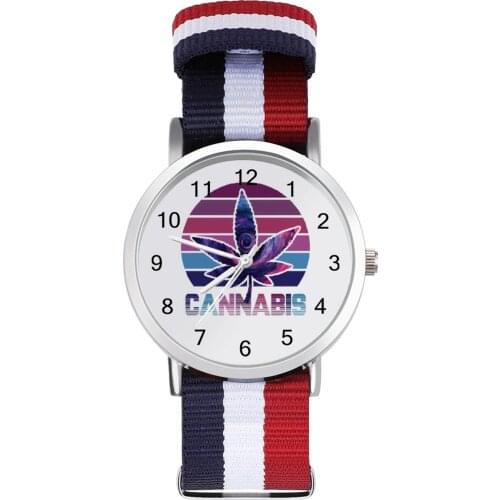 Smoking Bong Quartz Watch Business Photo Wrist Watch Men Exclusive Analog Wristwatch