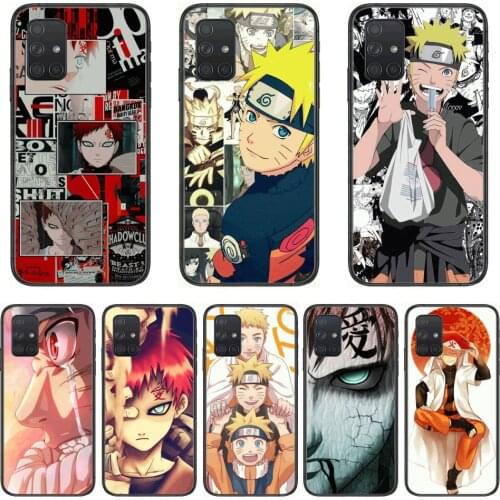 Japanese anime manga Phone Case Hull For Samsung Galaxy A 50 51 20 71 70 40 30 10 E 4G 5G S Black Shell Art Cell Cover