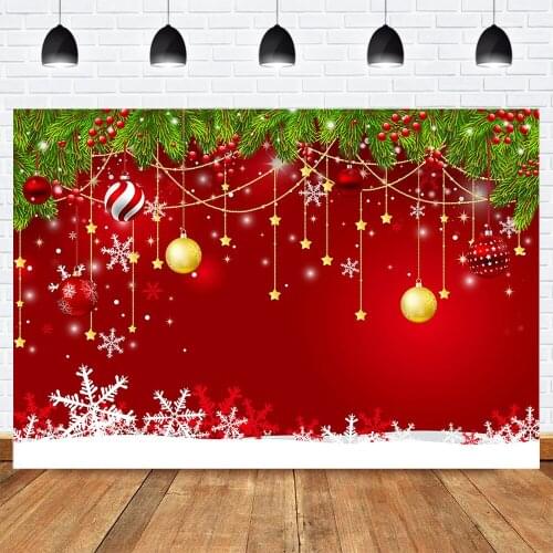 Photography Backdrop Photocall Red Themed Christmas Party Photo Background Bella Green Screen Snowflake Backdrops Golden Glitter