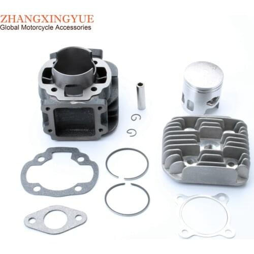 Scooter 70cc Big Bore Cylinder Kit & Head For Yamaha Bws50 Slider 50 Target Bws Zuma 50cc 47mm / 10mm 2-Stroke