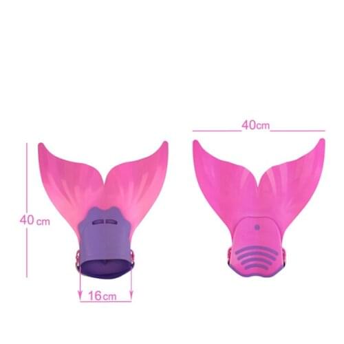 Adjustable WaveFins Girl Free swimming monofin training flippers mermaid Tail diving scuba snorkel shoes equipment feet monofin