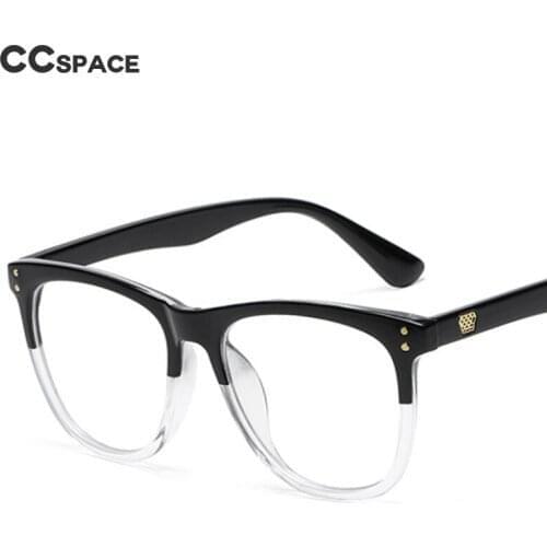 49635 Rice Nail Retro Glasses Frame Anti-Blue Light Male and Female Optical Fashion Computer Eyeglasses
