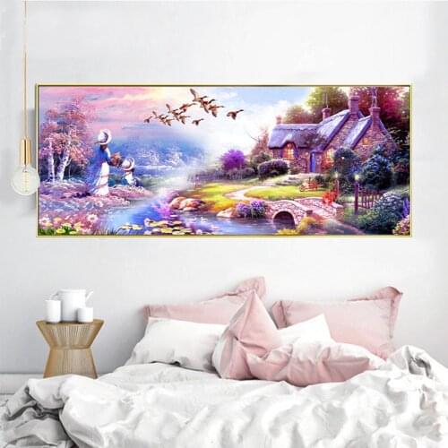 Landscape 5d diy Diamond Painting Full Drill nature Scenery diamond Embroidery mosaic needlework Animal Home Decoration wall Art