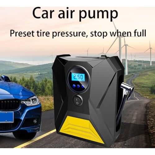 Digital Tire Inflator DC 12 Volt Car Portable Air Compressor Pump 150 PSI Car Air Compressor for Auto Car Motorcycles Bicycles