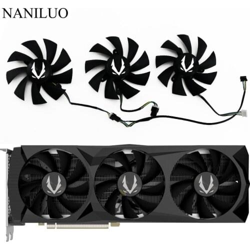 87MM RTX2060 2070 Graphics card cooling fan GA92S2U DC12V 0.46A 4PIN for ZOTAC GeForce RTX 2060 SUPER AMP Edition Fan