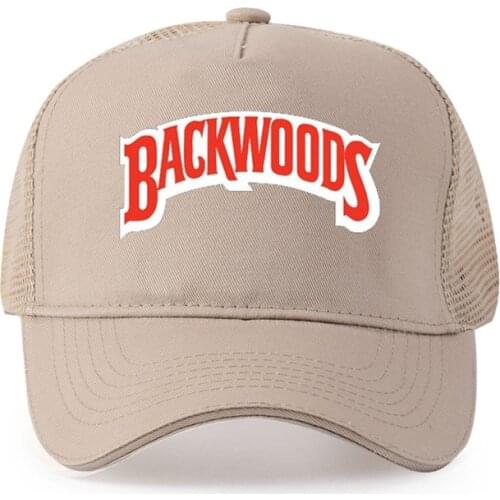 High quality pure cotton Men Letter Backwoods Logo Printed Baseball cap Fashion Style cap women