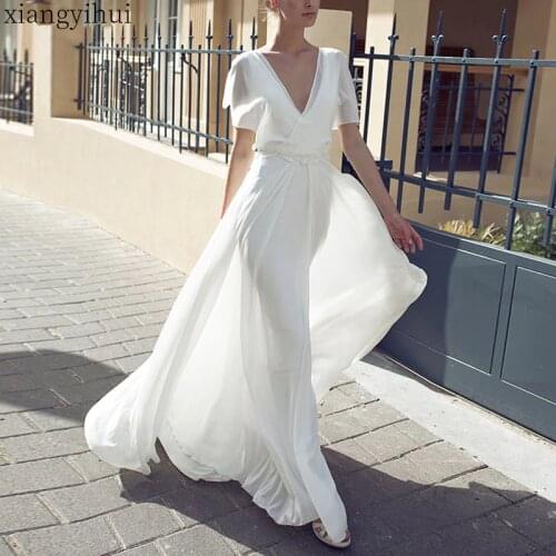 Xiangyihui Short Sleeve Dresses