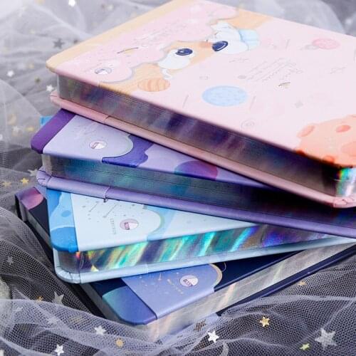 "Space Travel" Hard Cover Journal Diary Cute Notebook Kids Student Notepad Study Planner Memo