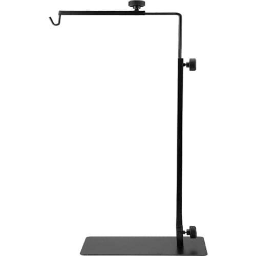 Lamp Cover Floor Stand Reptile Lamp Stand Heating Lamp Holder Adjustable Telescopic Metal Lamp Bracket Lizard Drying Backlight