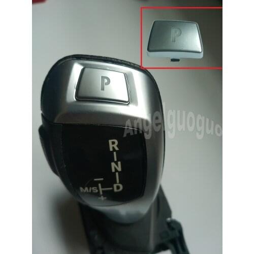 Angelguoguo Car Styling ABS Interior Electronic Gear Shift P Button Cover Trim For BMW 3 Series E90 /5 series E60