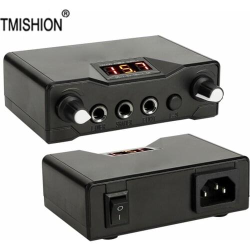 Professional Digital Tattoo Power Supply LCD Display Tattoo Transformer Regulator for Tattoo Machines EU US Plug