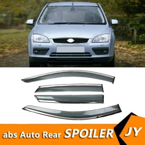 For FORD Focus 2005 Window Visor Vent Shades Sun Rain Deflector Guard For FORD Focus Auto Accessories 4PCS/SET