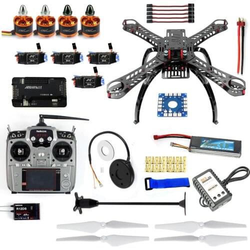 F14893-N Full Kit DIY RC Drone Quadrocopter X4M380L Frame Kit APM2.8 GPS AT10 TX