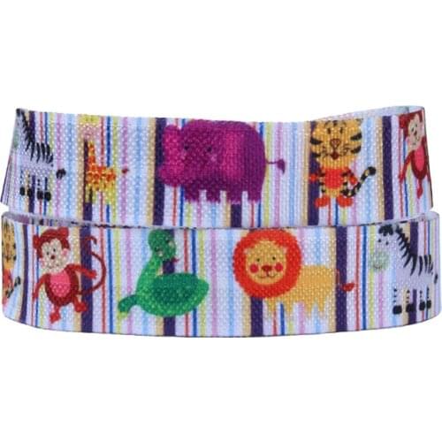 FLRA ElasticHot sale party fold over elastic ribbon for kids hairband