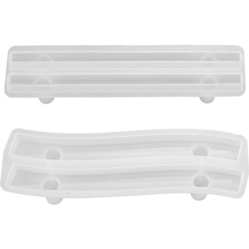 DIY Crystal Drop Plastic Silicone Mold Compote Handle Decorative Hand To Place Bending Silica Gel Mold Wholesale Drop Shipping