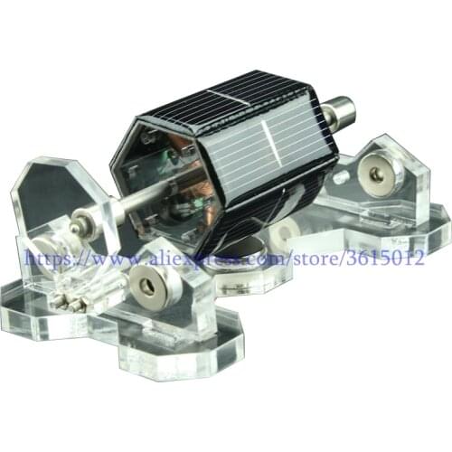 Magnetic Suspension Solar Motor DIY Creative Magnetic Suspension Decoration Scientific Gifts