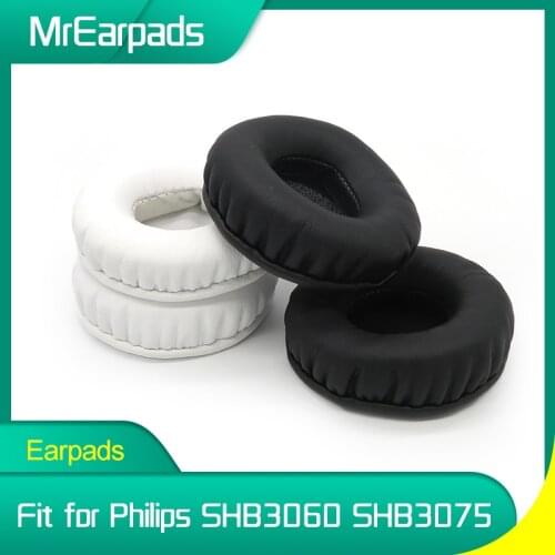 MrEarpads Earpads For Philips SHB3060 SHB3075 Headphone Headband Rpalcement Ear Pads Earcushions Parts