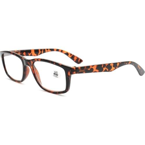 2 Pairs Tr90 Leopard Design Comfortable Men Women Anti-fatigue Reading Glasses +0.75 +1.5 +1.75 +2 +2.25 +2.5 +2.75 +3 +3.5 To+4