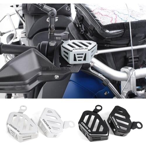 For BMW R1250GS Adventure R1200GS R 1200 GS LC Adv R nineT R 1250 RS Front Brake Reservoir Clutch Oil Cup Guard Protector Cover