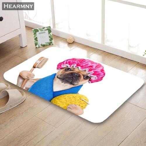 Nice Bigstock Dog Doormat Outdoor Floor Mat Home Creative Mat Super Soft Absorbent Bathroom Door Entrance Mat 40X60cm,50x80cm