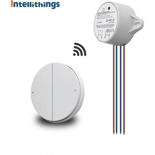 Wifi Smart Push Button Kinetic Energy Switch Timer For DIY Device Work with Alexa Google Home APP Control