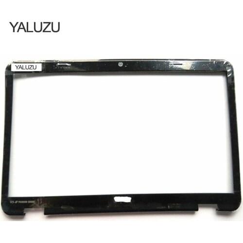 YALUZU New Laptop LCD Front Bezel cover For DELL INSPIRON 15R N5110 M511R Bezel With Cam Port 15R M5110 PN: 40W17 replace lcd B