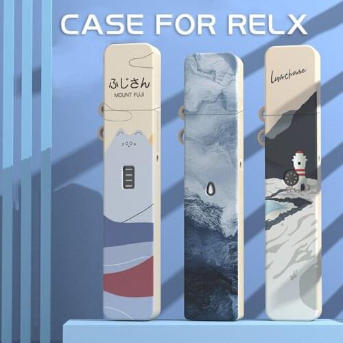 Protective Case For RELX Classic /Infinity /Phantom Device Pod Soft Silicone Skin Non-slip/dust-proof Replacement Case