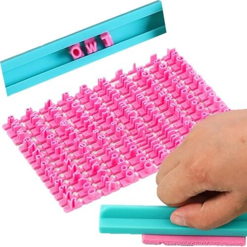 26 English And Alphanumeric Biscuit Mold Printing Symbol Stamp Biscuit Biscuit Cutting Machine Cake Sugar Mold Baking Tool TW042