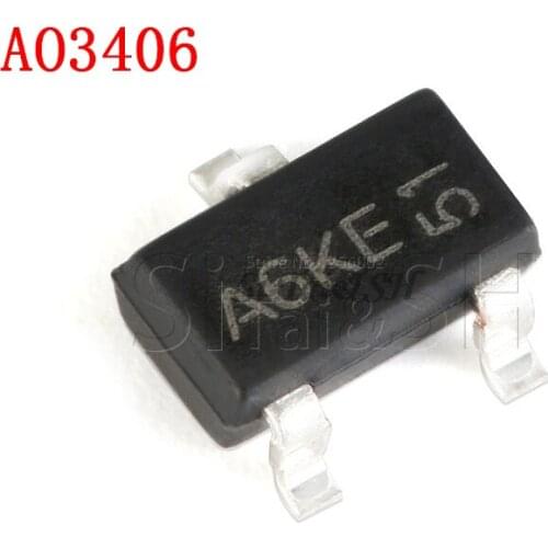 50pcs AO3406 SOT-23 3406 SOT SOT23 MOSFET N-CH 30 V 3.6A