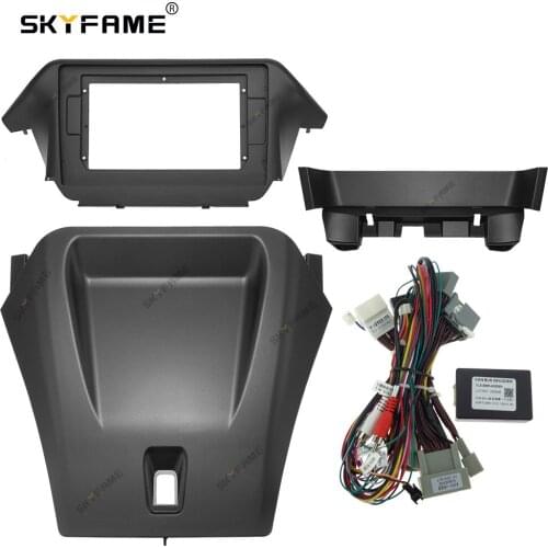SKYFAME Car Frame Cable Canbus For HONDA ODYSSEY 2009-2014 Screen Dask Kit Fascia Frame