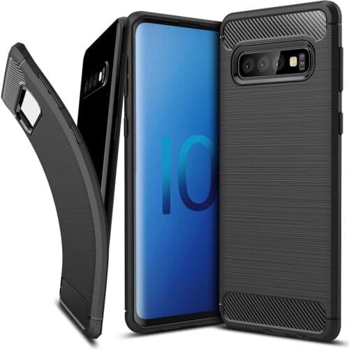 KolPler Case for Samsung Galaxy S10 Plus Case Cover Shockproof Anti-Knock Bumper Capa Protective Cover for S10 Lite S10+ Cases