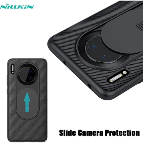 NILLKIN for For Huawei Mate 30 Pro 5G Case Slide Camera Protection Privacy Phone case for Huawei Mate 30 Hard Cover CamShield