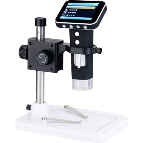 600X digital electronic microscope camera with LCD display 3.5 inch video USB microscope magnifier HD 200W pixels