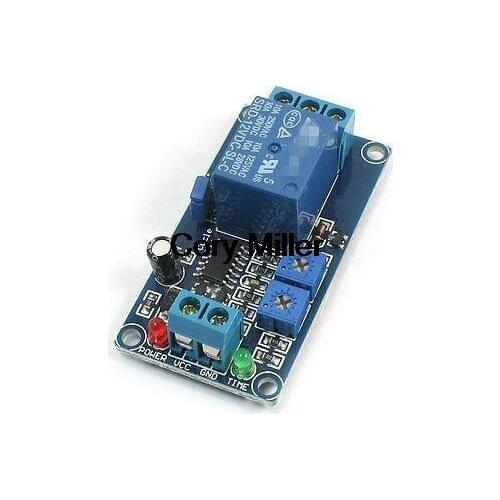DC12V 1-CH 1NO 1NC Circle Time Delay Relay Module Expansion Board
