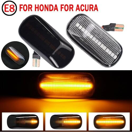 For Civic CRV Accord City Fit Jazz HRV Stadt Stream Odyssey RSX NSX Led Dynamic Turn Signal Light Side Marker Sequential Lamp
