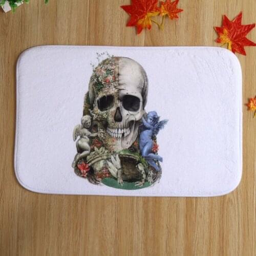 New design double-sided skeleton bedroom home in front of non-slip mats