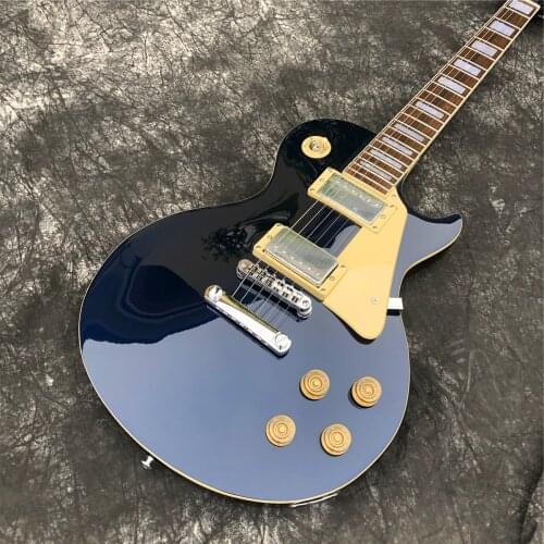 2021 New Grote Blue Electric Guitar,Rosewood Fingerboard Solid Wood Guitarra,Free Shipping