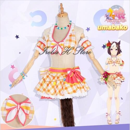 Irelia H Store Umamusume: Pretty Derby Cos Pretty Derby bikini Swimsuit Cosplay Costume