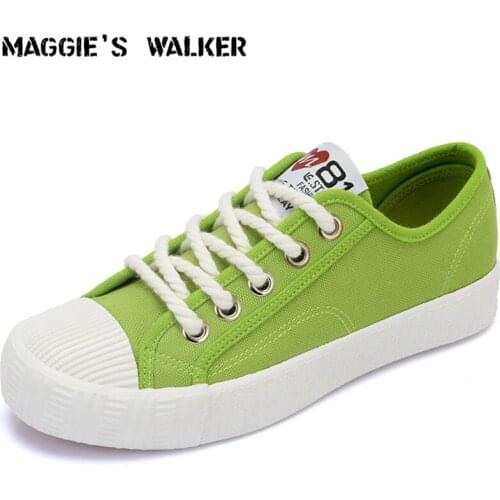 Maggies Walker New Arrival Unisex Fashion Lacing Canvas Shoes Korean Canvas Casual Shoes Platform Outdoor Shoes Size 39~44