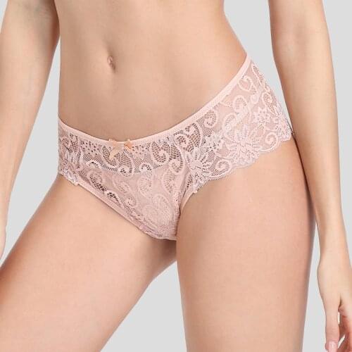 Plus Size S/XL Fashion High Quality Womens Panties Breathable Female Underwear Sexy Lace Lingerie