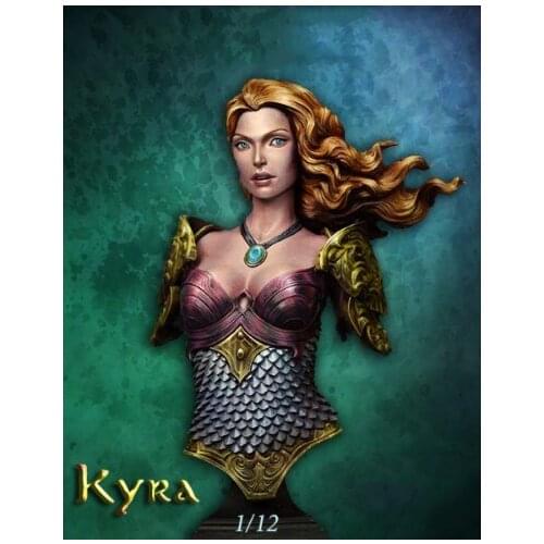1/12 Scale Unpainted Resin bust KYRA Figure Model Kit Free Shipping