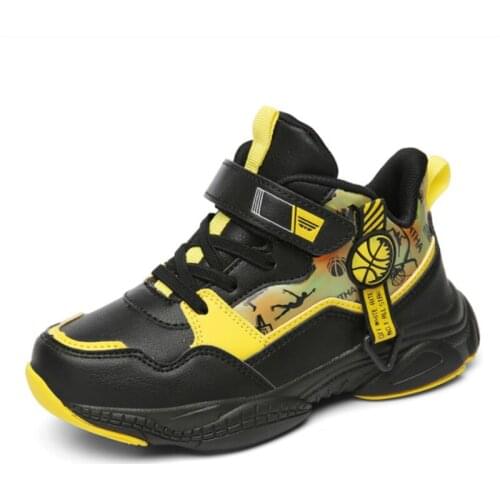 2020 Spring Autumn New Childrens Basketball Shoes Boys Non-slip Kids Sport Shoes Boys Outdoor Casual Shoes Childrens Running