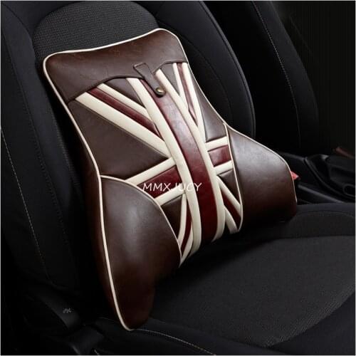 Car Waist Pillow Cushion Styling Interior Seat Waist Support Great Gift for Mini Cooper JCW S One Men & Women