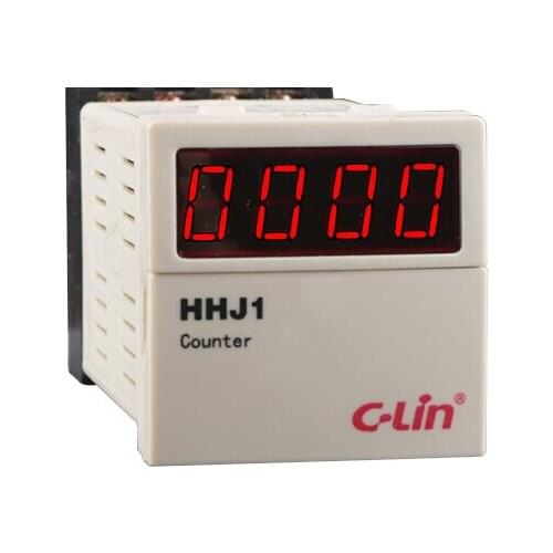 C-lin counter preset counter HHJ1 220v Output mode: N standard