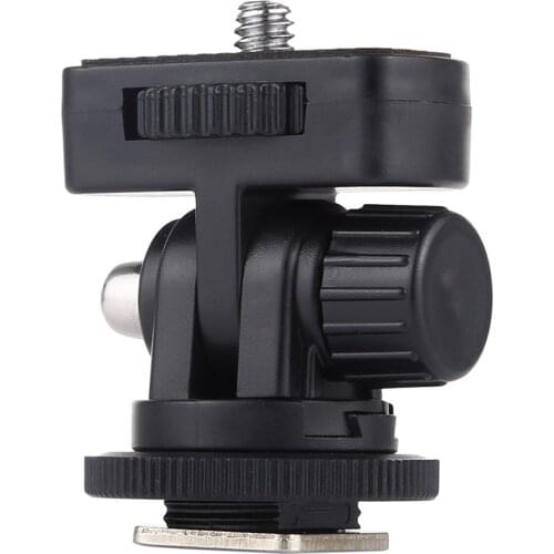 PULUZ 1 piece 1/4 inch threaded cold shoe tripod mount adapter camera mount adapter cold shoe photography stand accessory