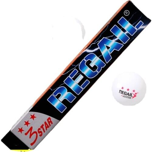 Regal table tennis wholesale boxed student training table tennis 6 sets of international standard training balls