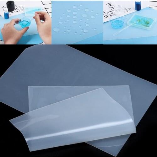 1pcs Transparent High Quality Silicone Waterproof Pad Clear Temperature Resistance Wash Durable Epoxy Resin For Jewelry Making