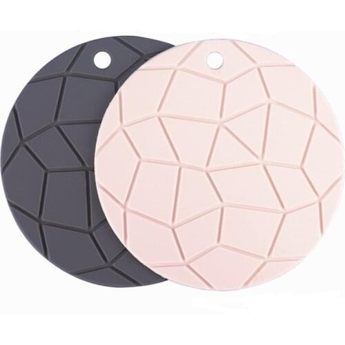 1 pc Pad Table Tray Non-Slip Heat Resistant Home Silicone Kitchen Utensils Thickened Rectangle Drying Foldable Dishes Drain Mat