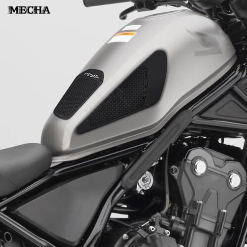 For honda rebel500 rebel 500 cmx500 cmx 500 CM300 CM500 CM 300 500 Gas Tank Protect Sticker Fuel Pad tank pads